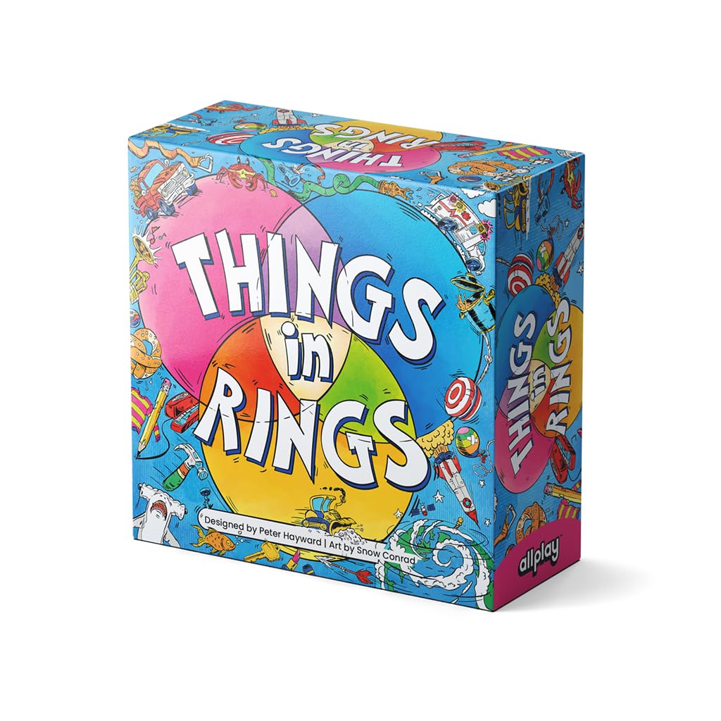 Allplay Things in Rings object cards spread highlighting clues for Finders.