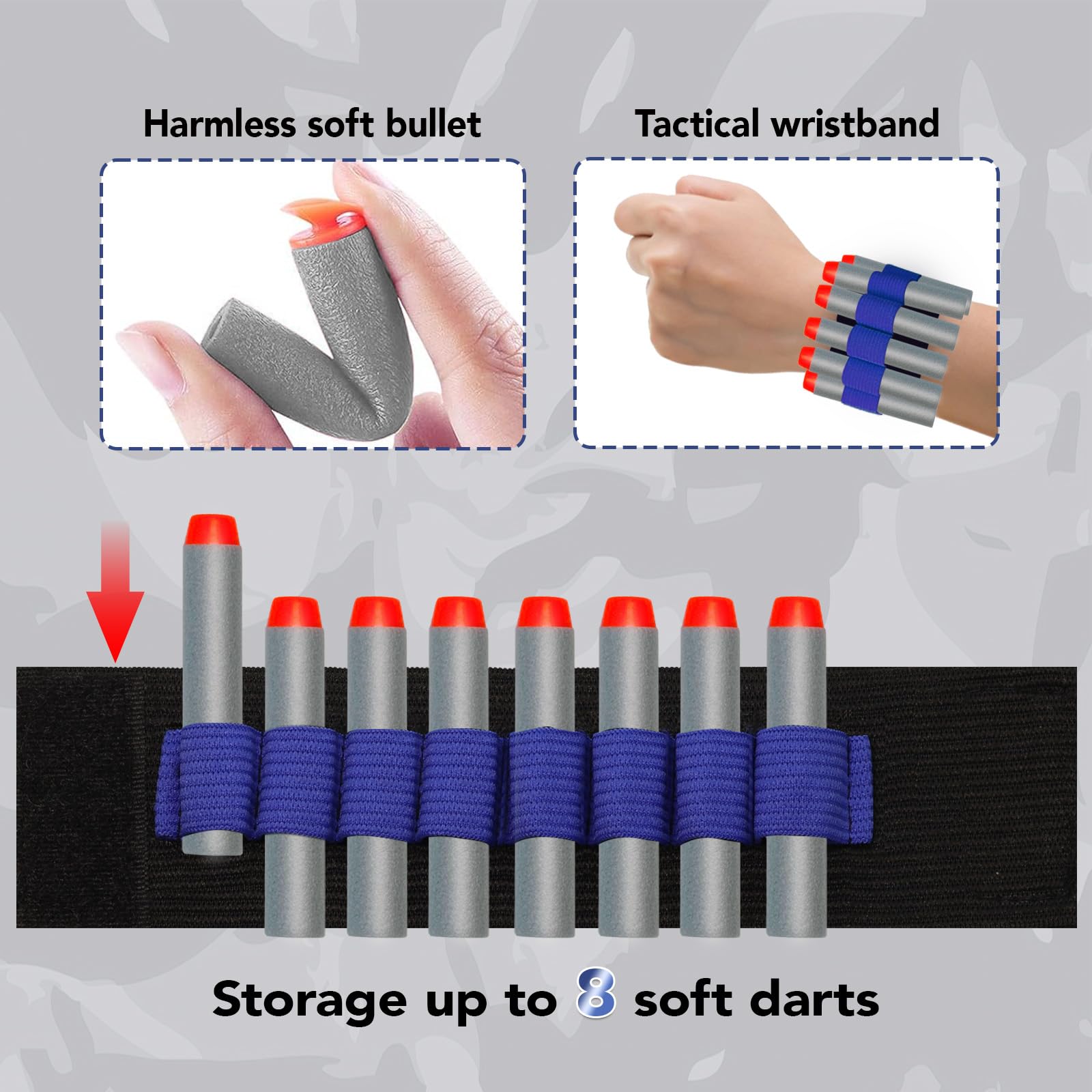 ALLROAD compact, easy-to-reload blasters for ages 6 to 12