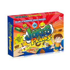 ALLROAD Prank Kit box contents showcase playful gag items for family fun