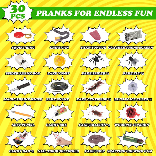 ALLROAD Prank Kit spider-prank-box creates suspenseful pranks for playful moments