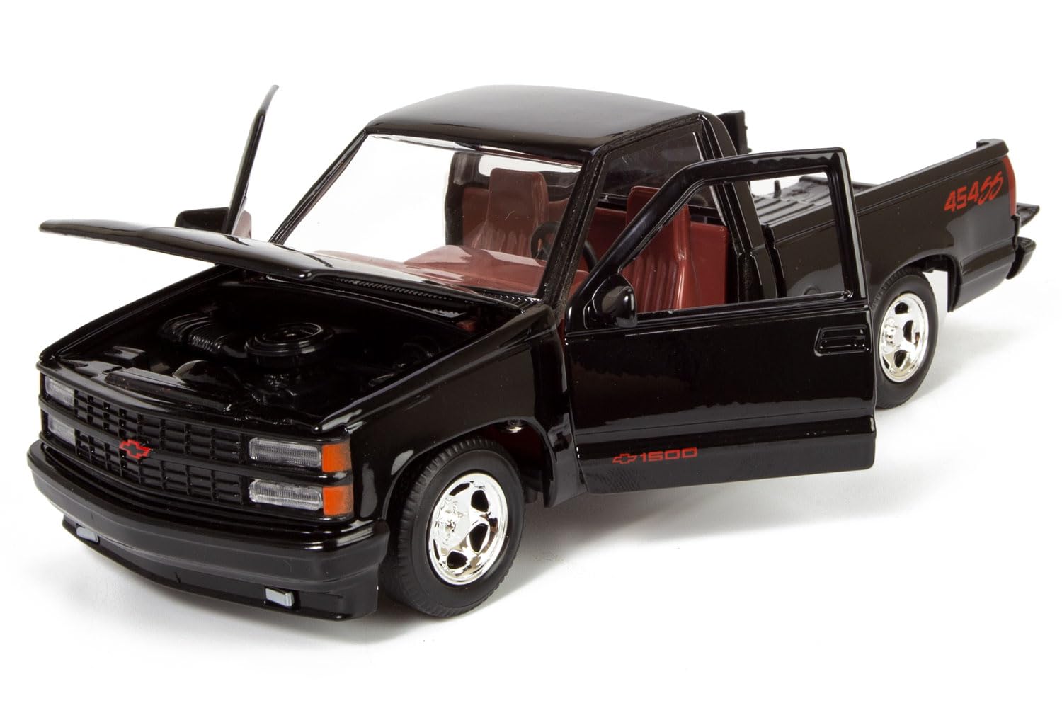 All Star Toys 1992 Chevy C1500 454SS doors open for interactive viewing