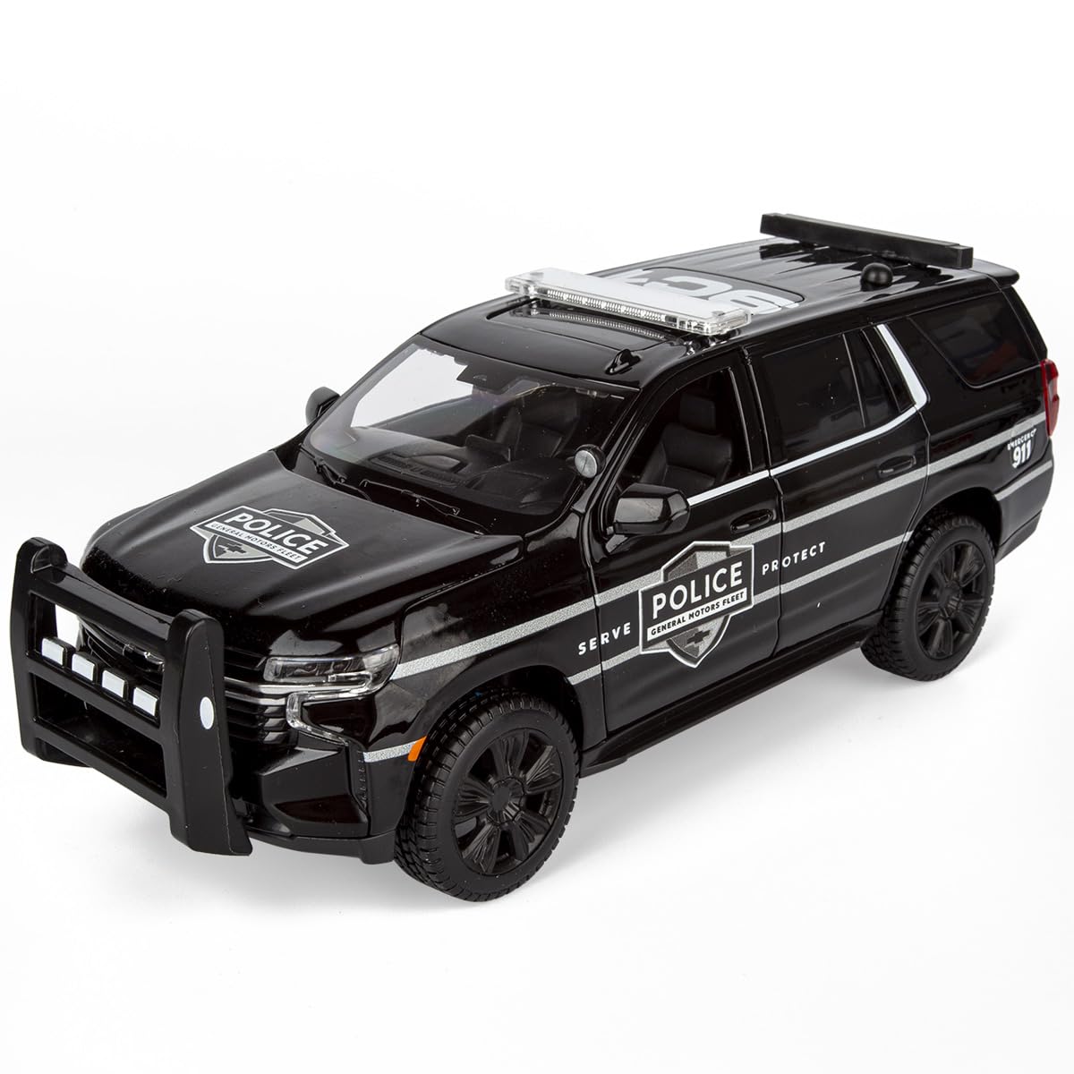 All Star Toys Tahoe PPV interior views highlight opening doors and cockpit detail
