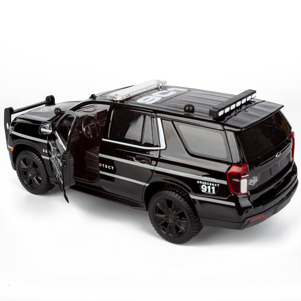 All Star Toys Tahoe PPV wheel and roof details enhance realism