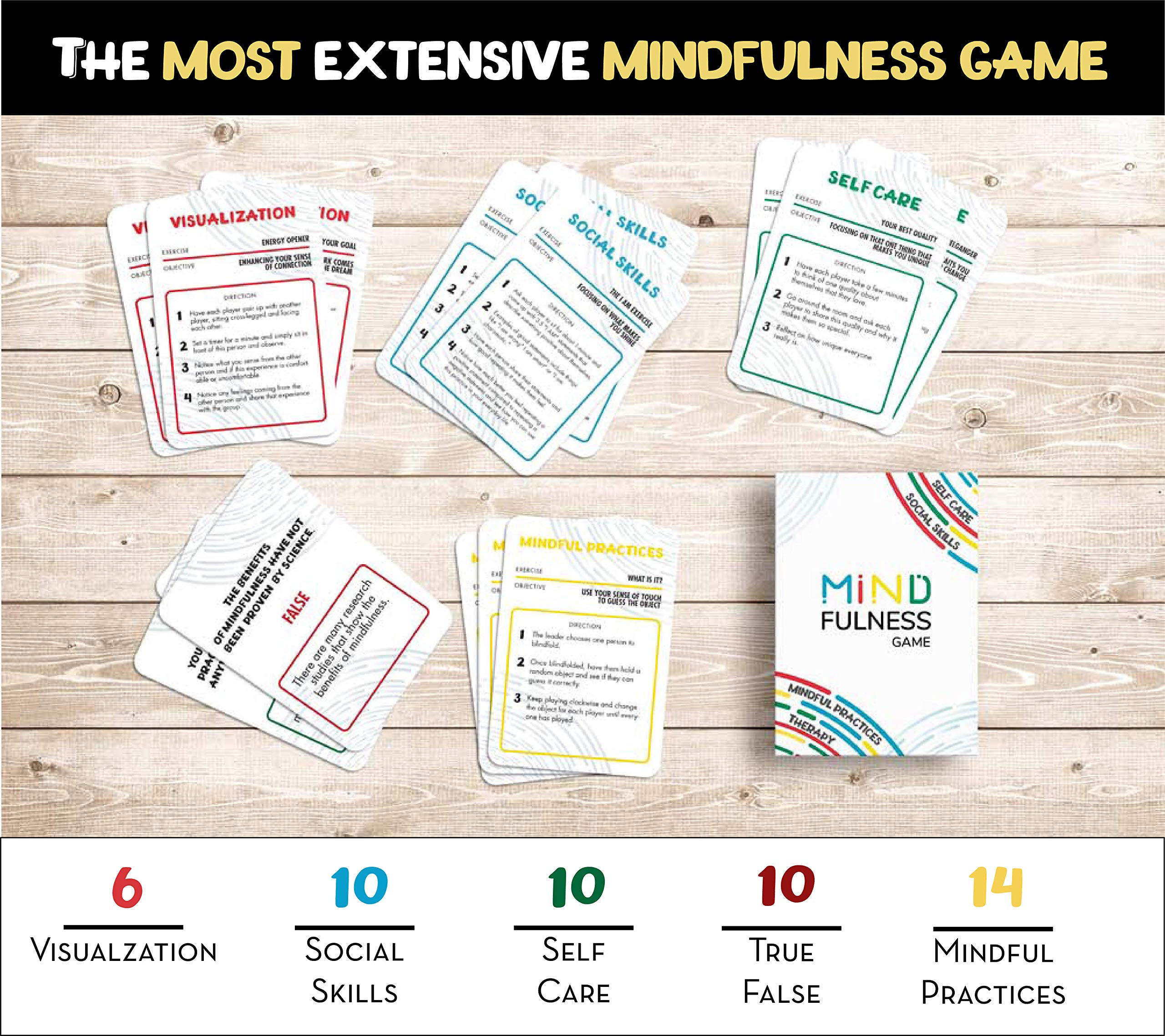 Allura & Arcia Mindfulness Game classroom setup promotes mindful discussion.