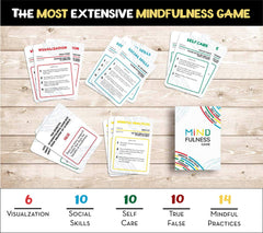 Allura & Arcia Mindfulness Game classroom setup promotes mindful discussion.