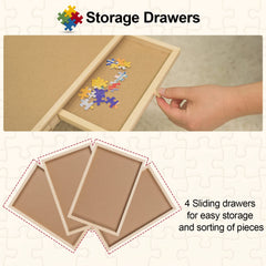 Aloftopz under-couch storage design keeps the table neatly tucked away when not in use.