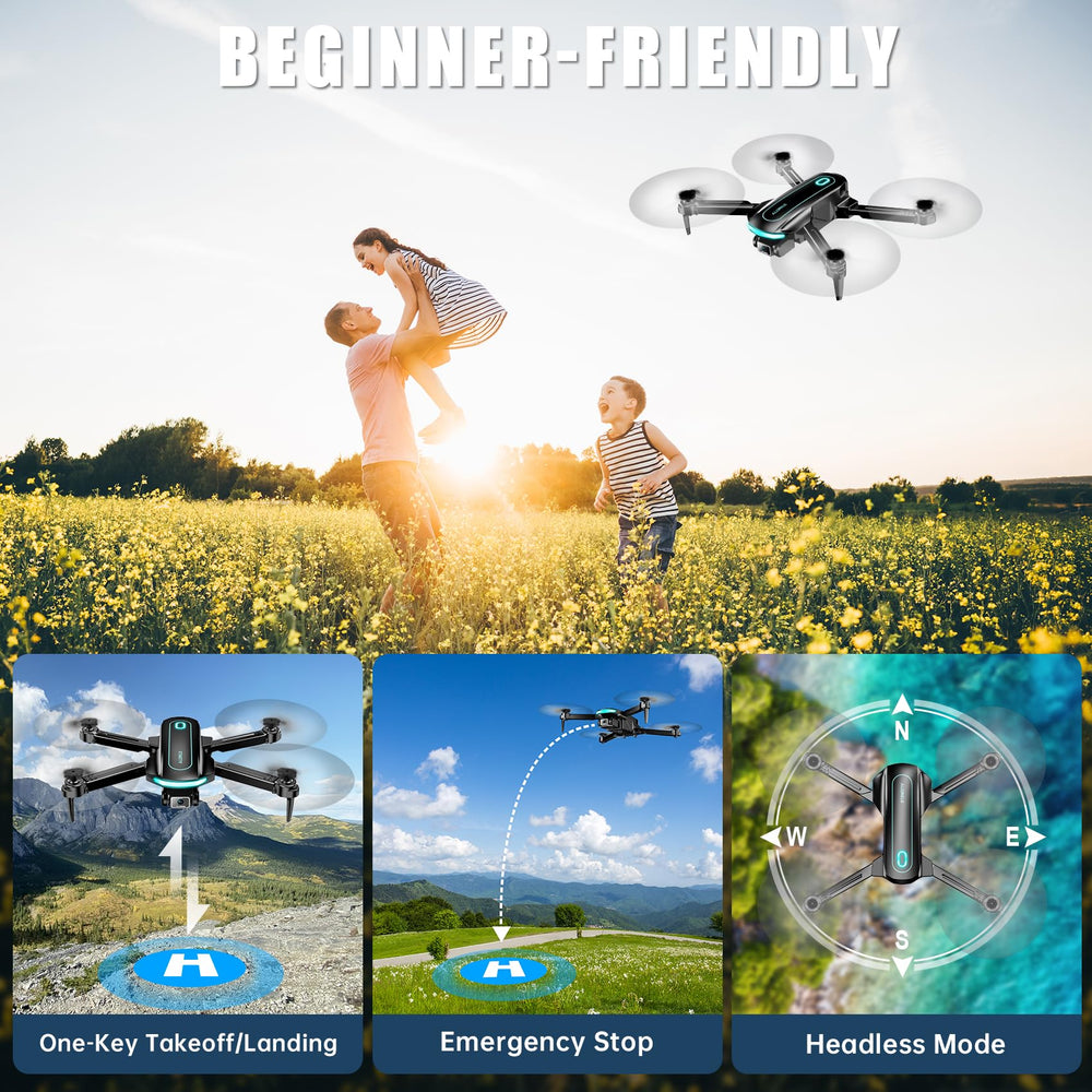 ALORELS carrying case keeps the drone and accessories organized.