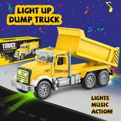 ALOTJOY truck lights and music enhance sensory play and engagement.