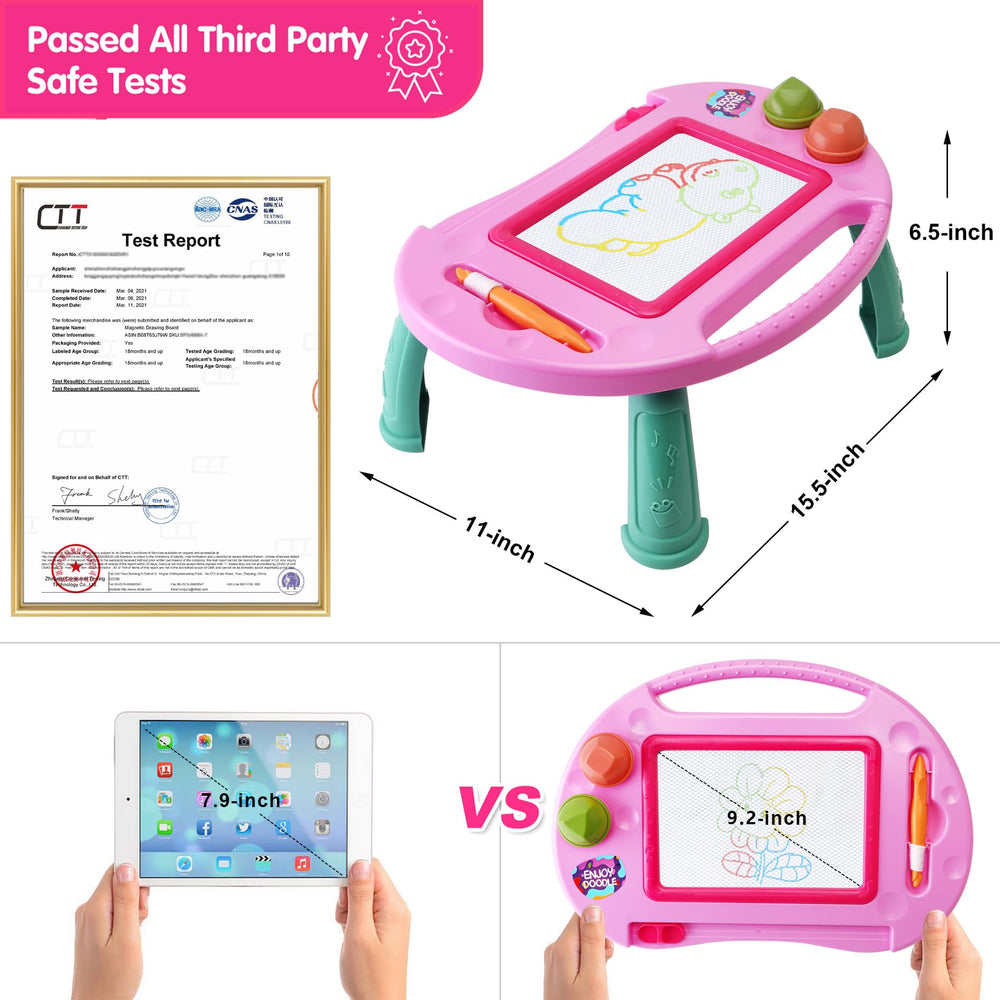 ALOTJOY toddler toy with magnets and stamps sparks imaginative art