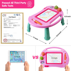 ALOTJOY toddler toy with magnets and stamps sparks imaginative art
