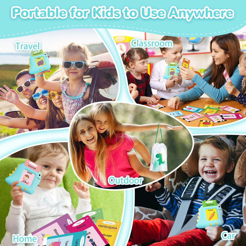 Alotwan vocabulary flash cards fruits support color and naming practice during activities.