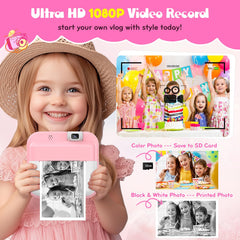 Alotwan all-in-one camera with games, frames, and music.