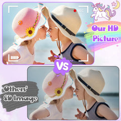 Alotwan Kids Camera Unicorn anti-drop silicone case protects during playtime.