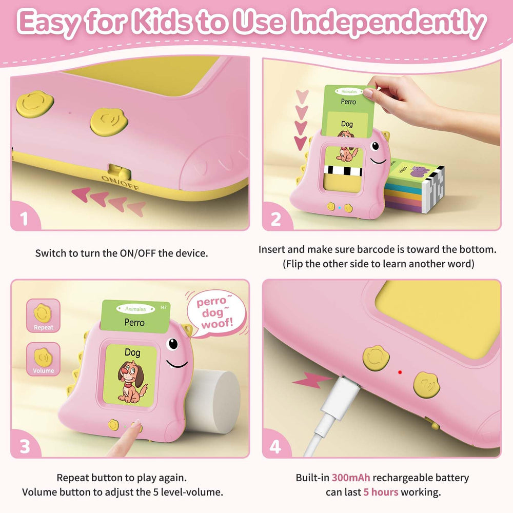 Alotwan reader offers long battery life for on-the-go learning sessions