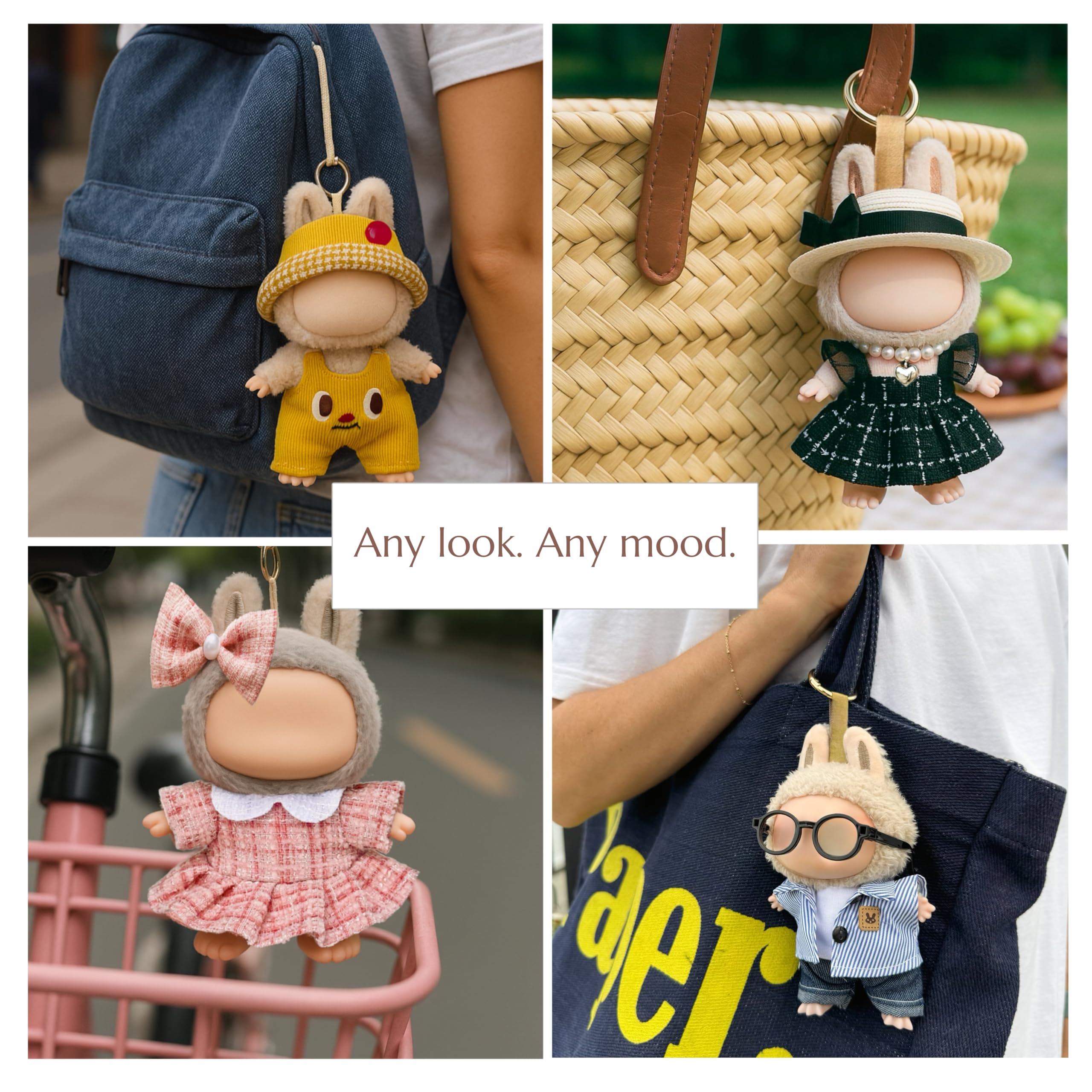 ALOVAK gift-ready designer box keeps the mini wardrobe neatly organized.