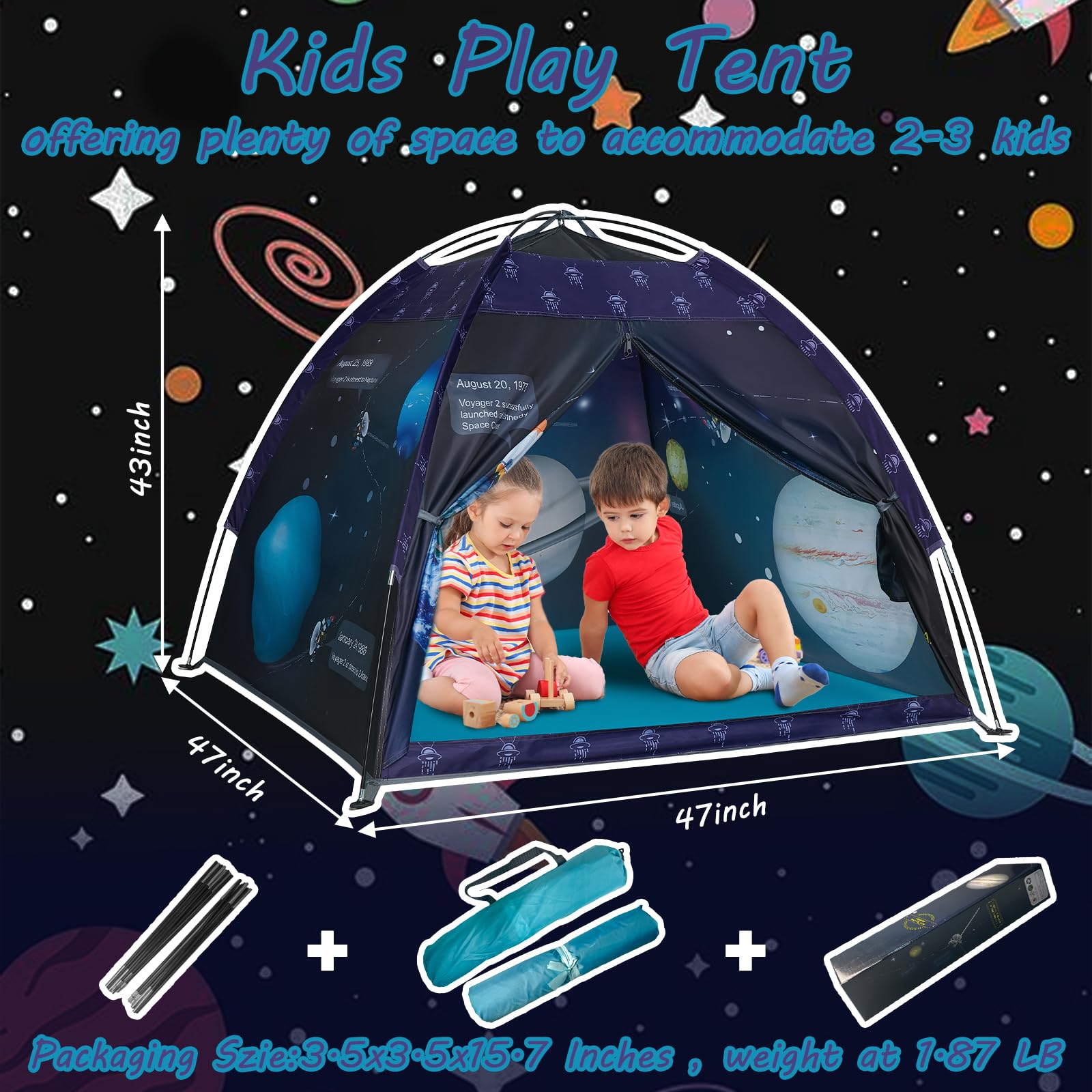 alprang Space World Play Tent versatile play space for role-play and reading