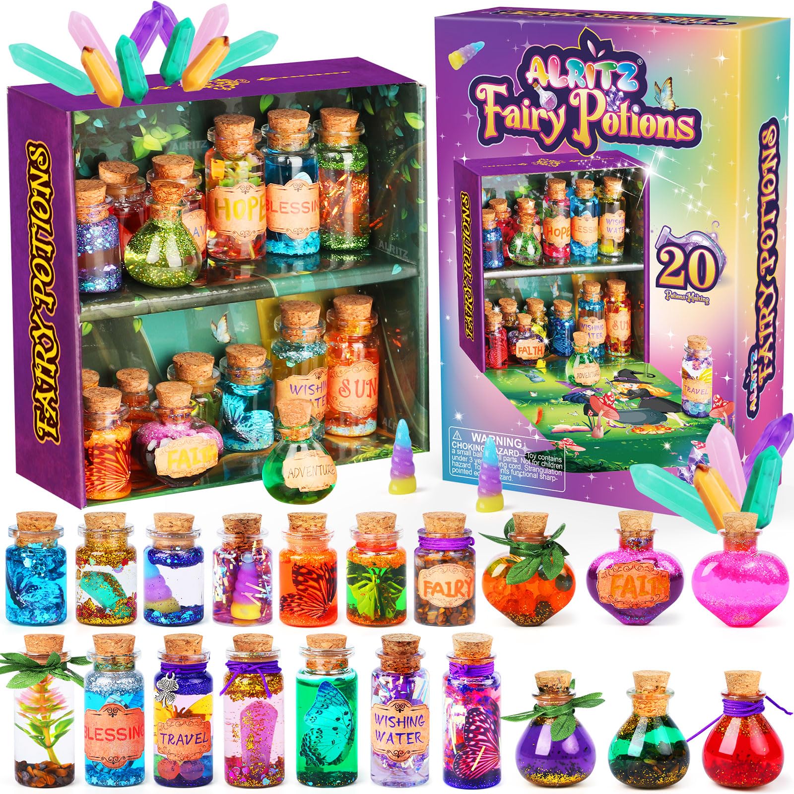Alritz Fairy Potions Kit box showing full set for creative play