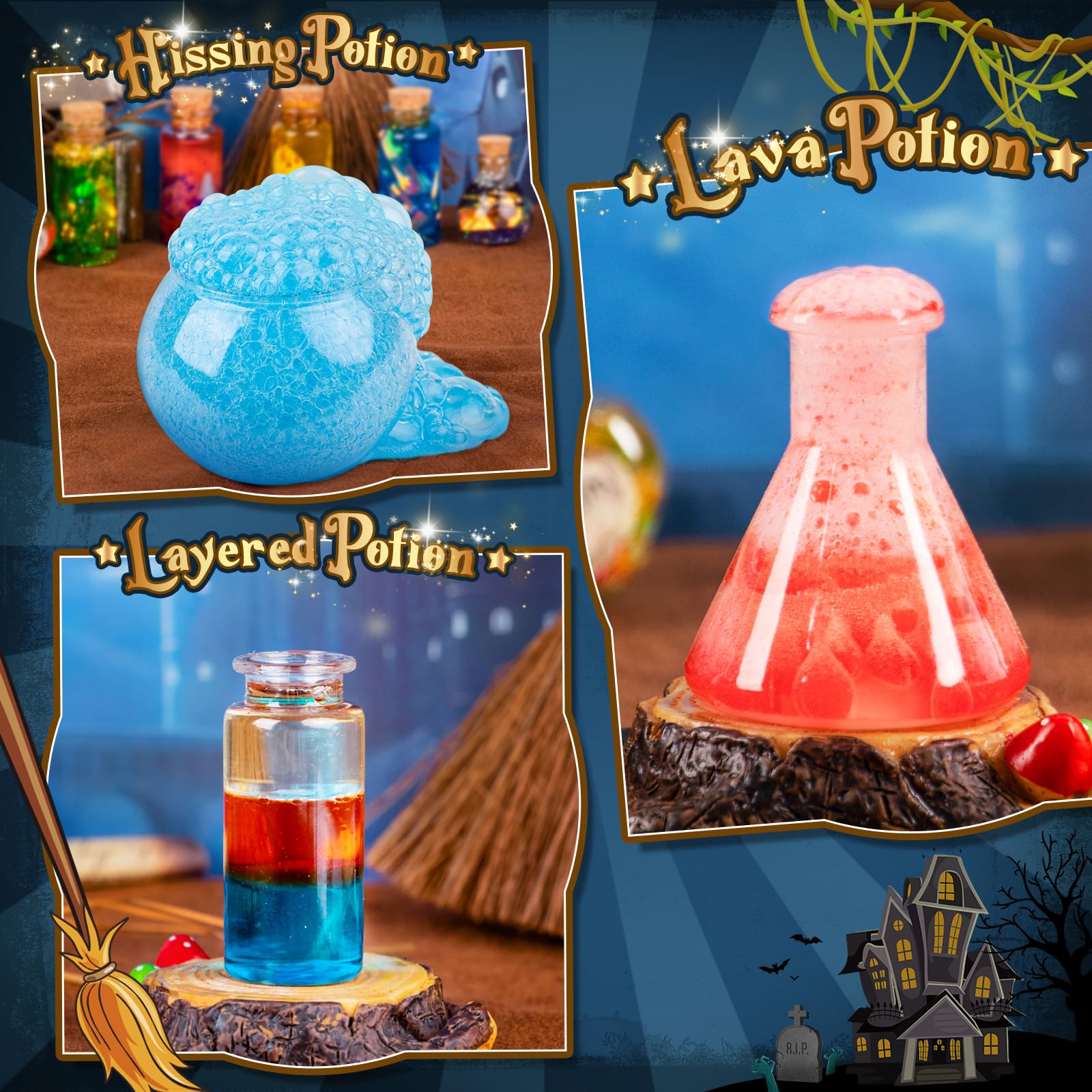Alritz magic guide book opens doors to new potion ideas.