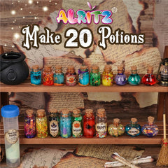 Alritz Mystery Potion Kits Halloween party setup enhances festive creativity