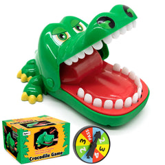 ALS AILISUO crocodile teeth toy closeup with bright colors and smooth surface for gentle play
