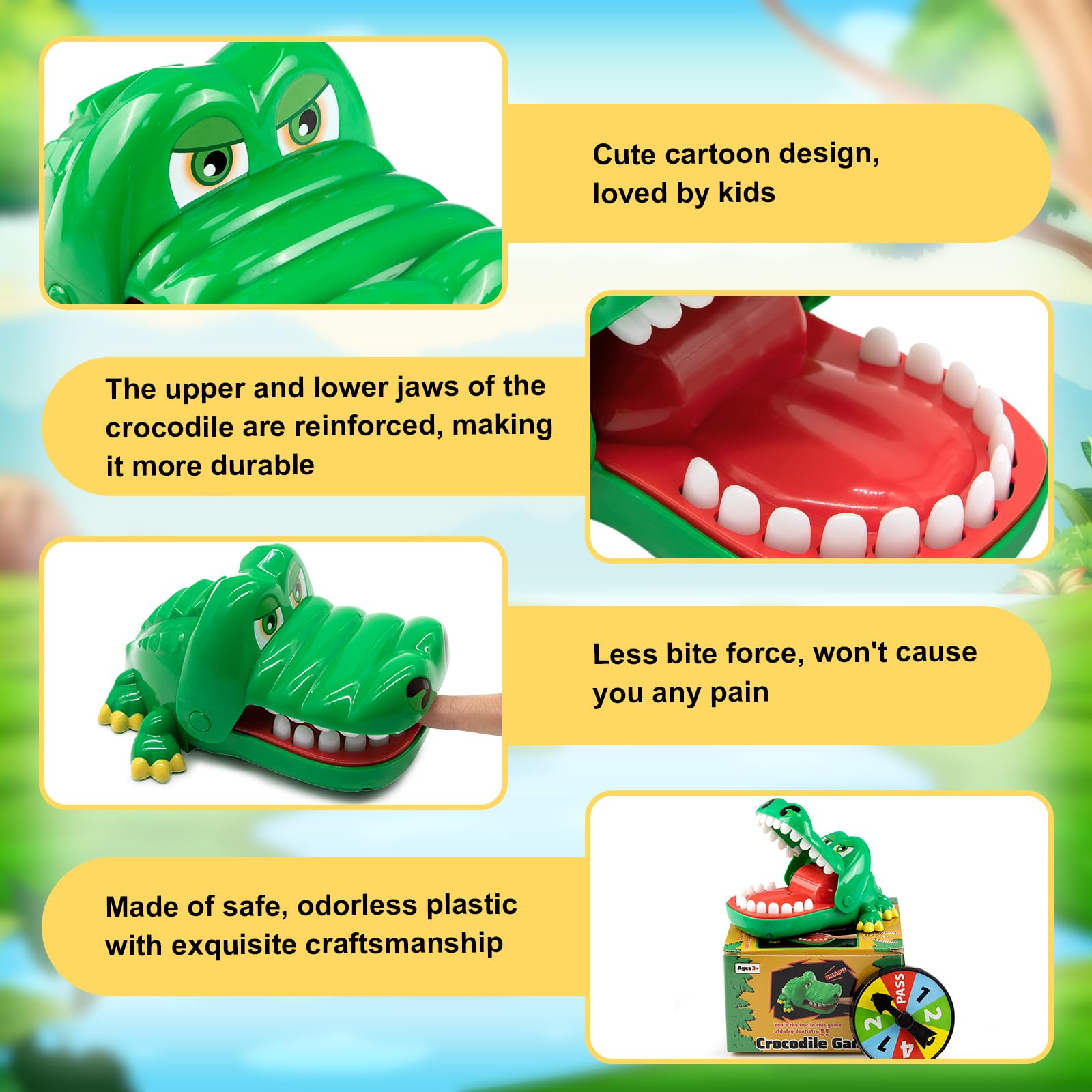 ALS AILISUO safe plastic material supports child-friendly use