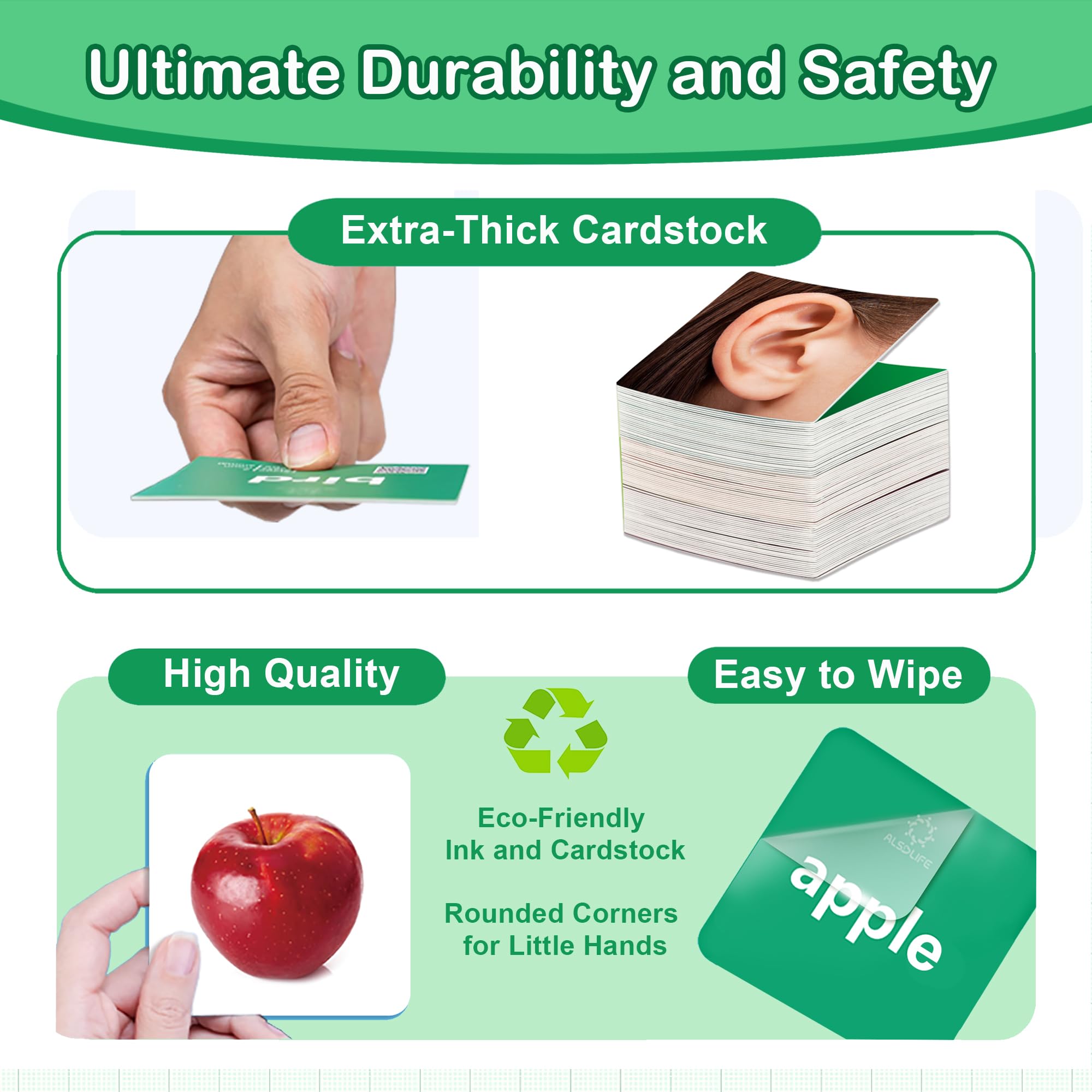 ALSOLIFE nose card aids early labeling and social interaction skills.