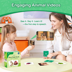 ALSOLIFE durable, rounded-corner cards survive busy toddler use.