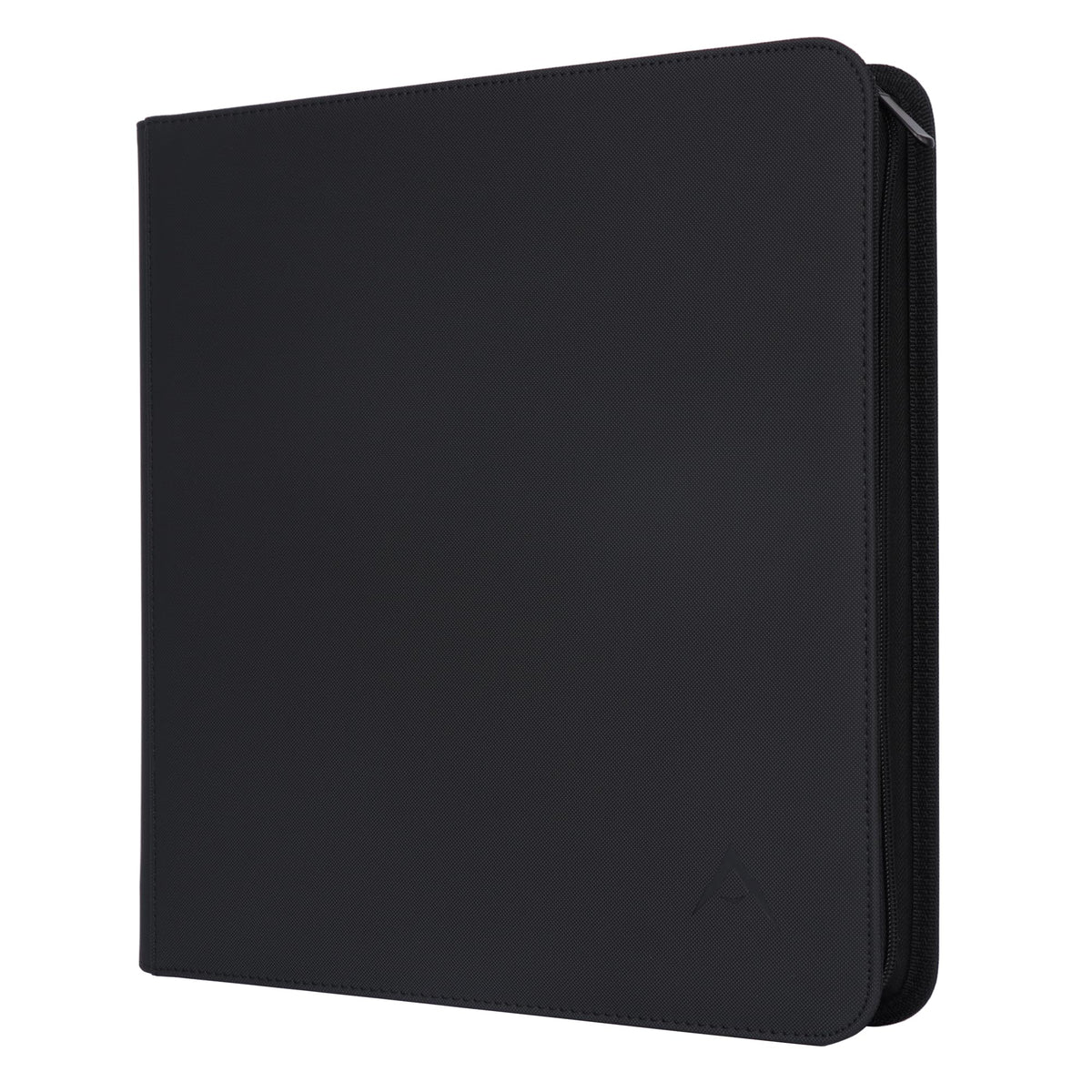 Alteagle 12-pocket binder with side-loading closure secured for travel and storage.