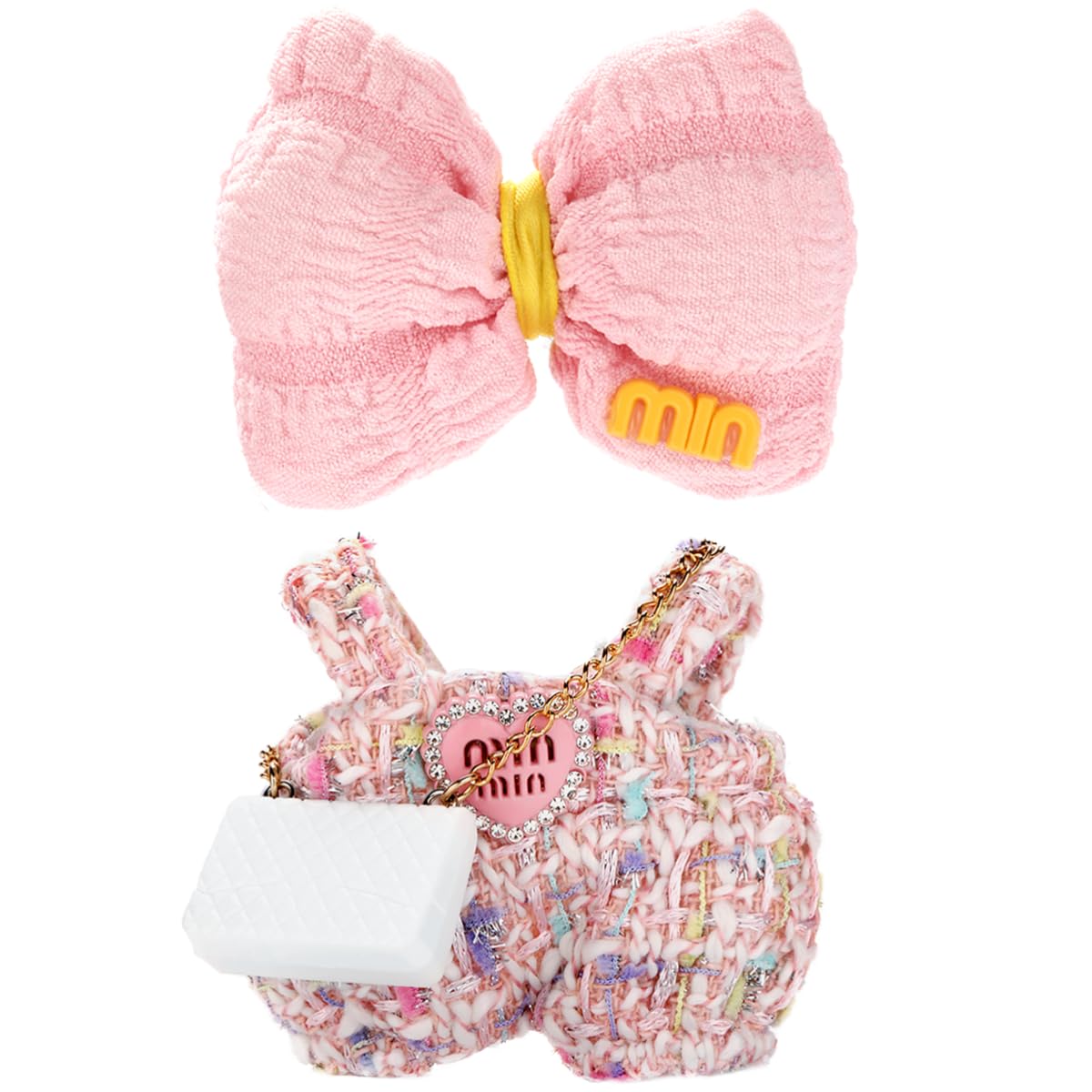ALTRJO heart dress for 17cm dolls enhances chic play outfits.