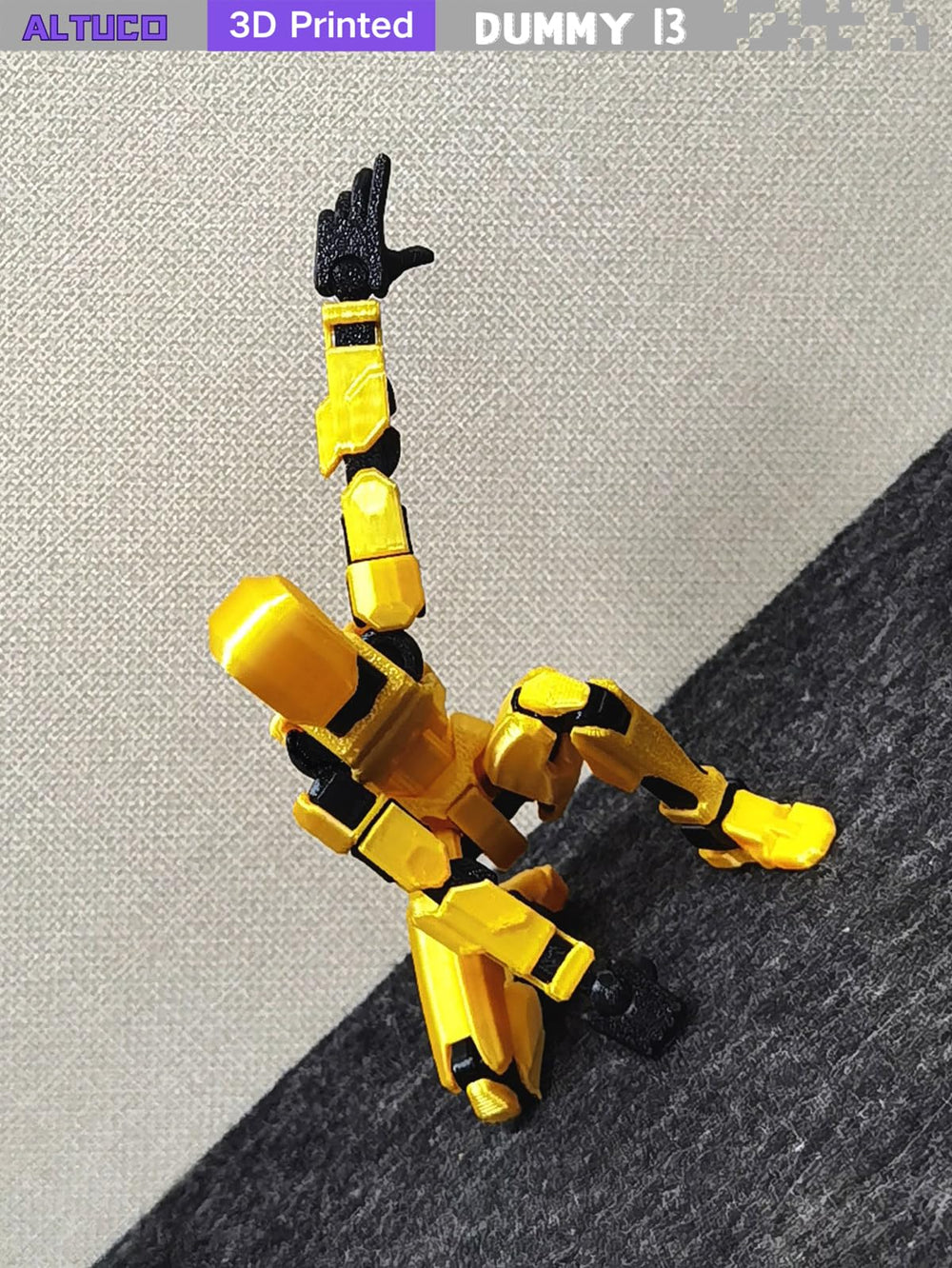 altuco T13 action figure gold packaging image highlights premium gift-ready presentation.