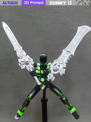 Altuco T13 jointed figure with tight joints for stable posing