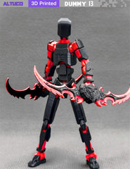 altuco T13 front view action figure for display and posing inspiration