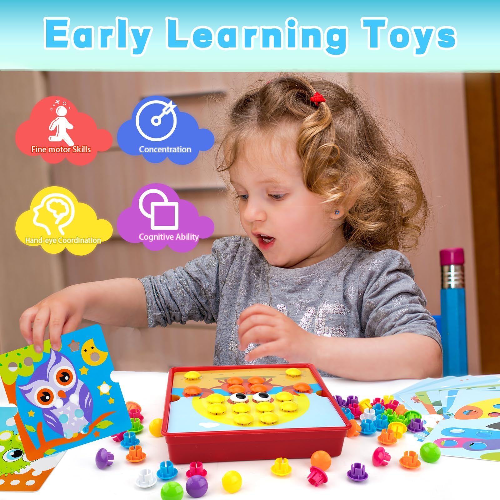 AluAbi Button Art Toys gift-ready packaging for birthdays and holidays.