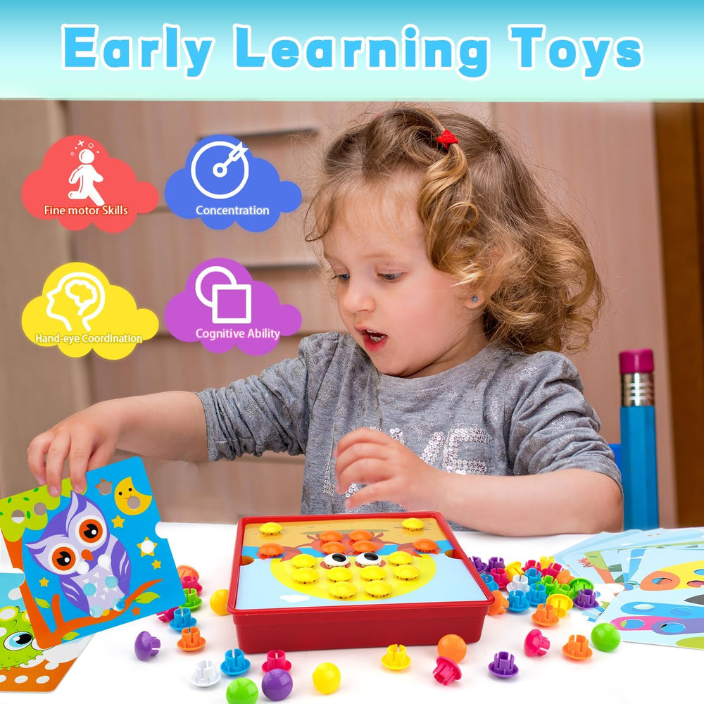 AluAbi Button Art Toys gift-ready packaging for birthdays and holidays.