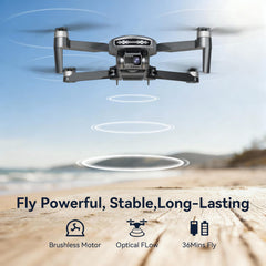 ALWSCOME two batteries plus carrying case extend flight time and portability.