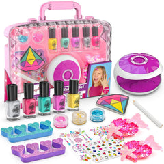 Amagoing kids nail-art activity set portable creativity on the go