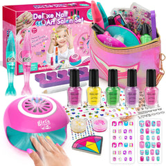 Amagoing Kids Nail Polish Set: colorful polishes for creative at-home manicures.