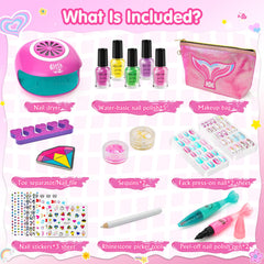 Amagoing Nail Art Pens: versatile brush and dotting tools for designs.