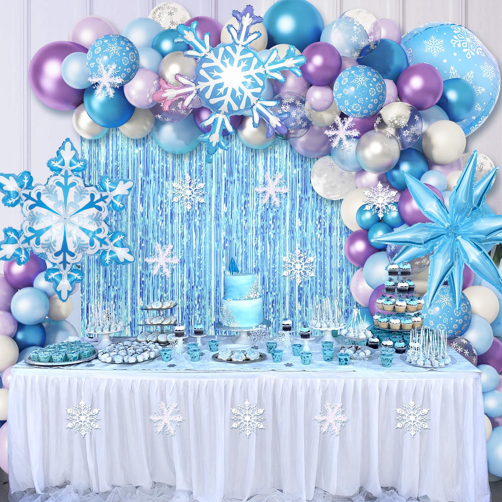 Amandir balloon garland backdrop serves as a versatile photo wall for celebrations