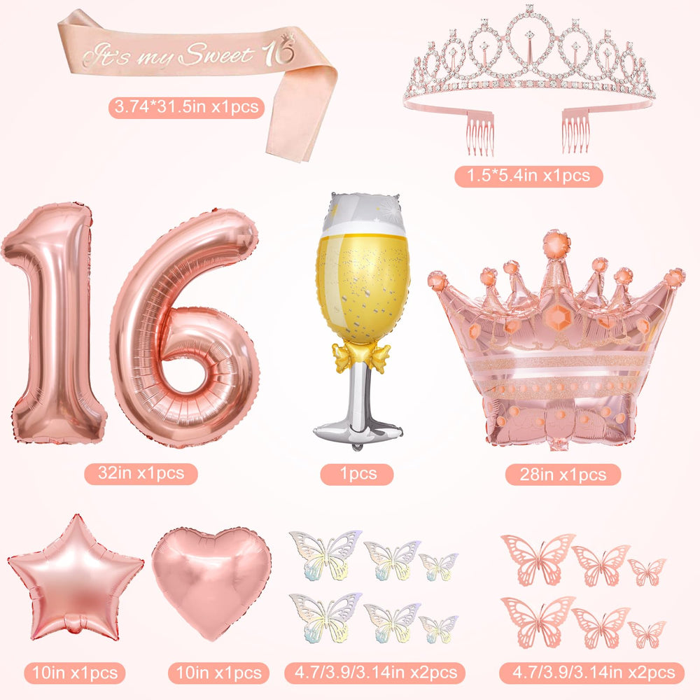 Amandir sash for the birthday girl, perfect for festive photo moments