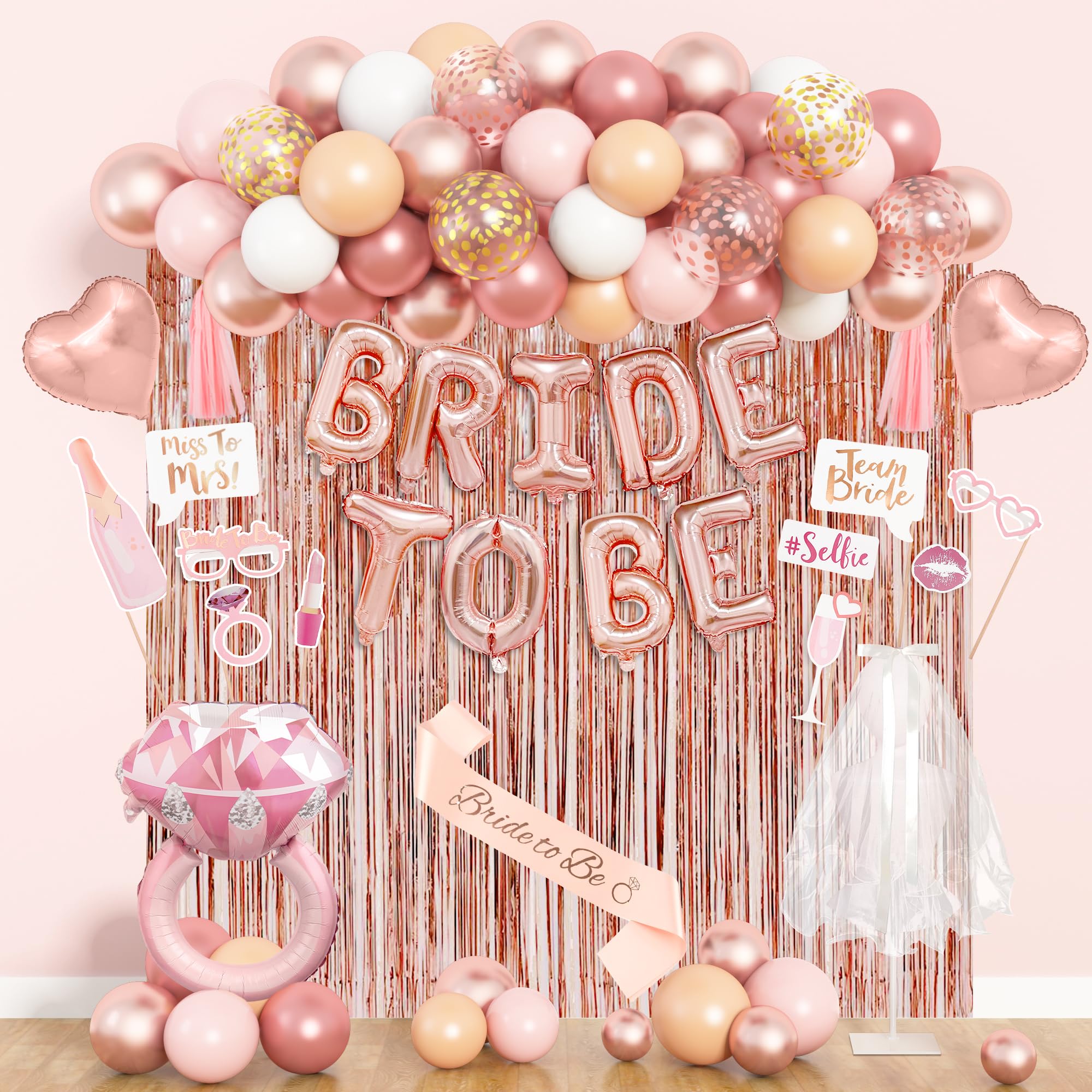 Amandir veil for bachelorette party adds bridal elegance to photos.