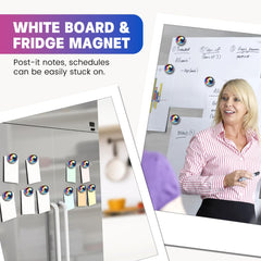 Amarlozn desk decor oil slick magnets offer eye-catching color and stylish desk personality.
