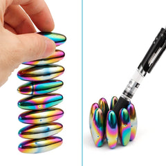 Amarlozn Rattle Magnets Metallic Clank closeup emphasizing tactile feedback