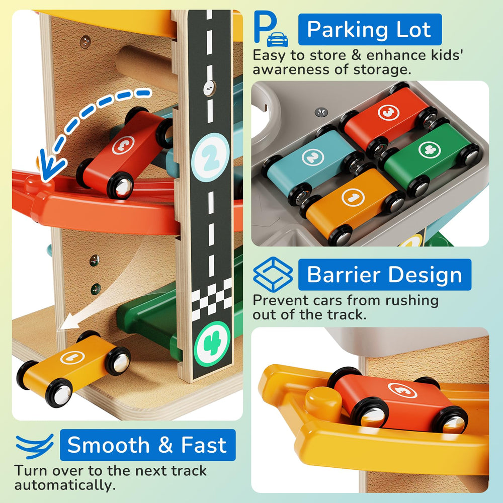 AmazingJoy-safe-wooden-toy reassures parents with smooth edges and durable construction.
