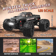 AmazingOne 20208 RC car side profile with aggressive stance and tires