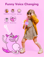 Amazmic gift microphone for kids makes a delightful birthday surprise.