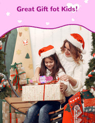 Amazmic microphone with packaging image suggesting a great gift idea.