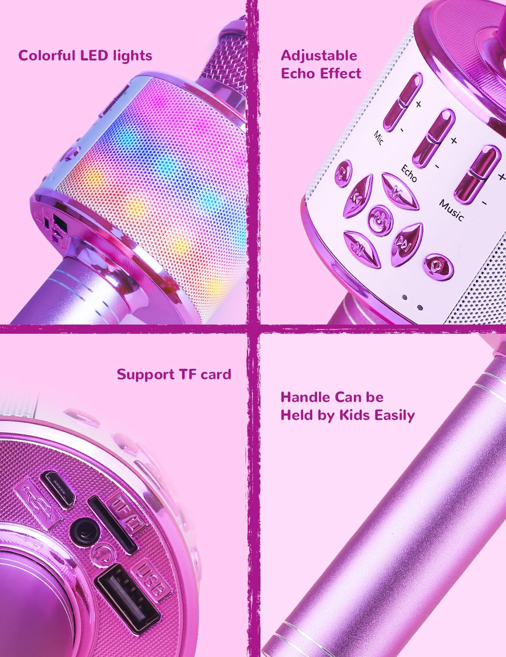Amazmic long standby time keeps the mic ready for weeks.