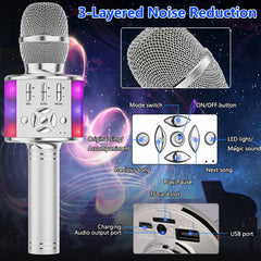 Amazmic magic sound modes offer playful effects for singing