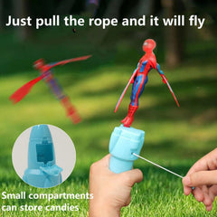 AMBXDE compact launcher with hidden candy compartment for snack moments.